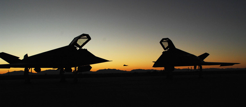 Illustration for article titled The F-117 Stealth Fighter Program Actually Had A 'Klingon Cloaking Device'